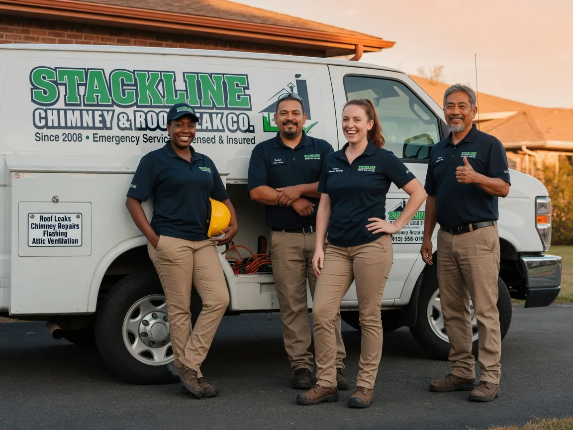 Chimney flashing repair company in Glennville, CA
